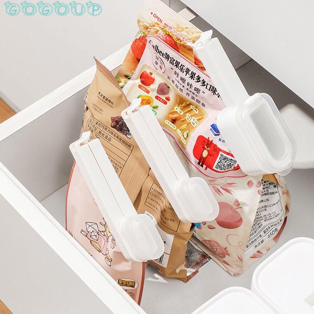 Kẹp Túi Nước Ép PP Sắp Xếp Gọn Gàng Cho Nhà Bếp Kẹp Miệng Túi Thực Phẩm Bằng Nhựa Tiện Dụng