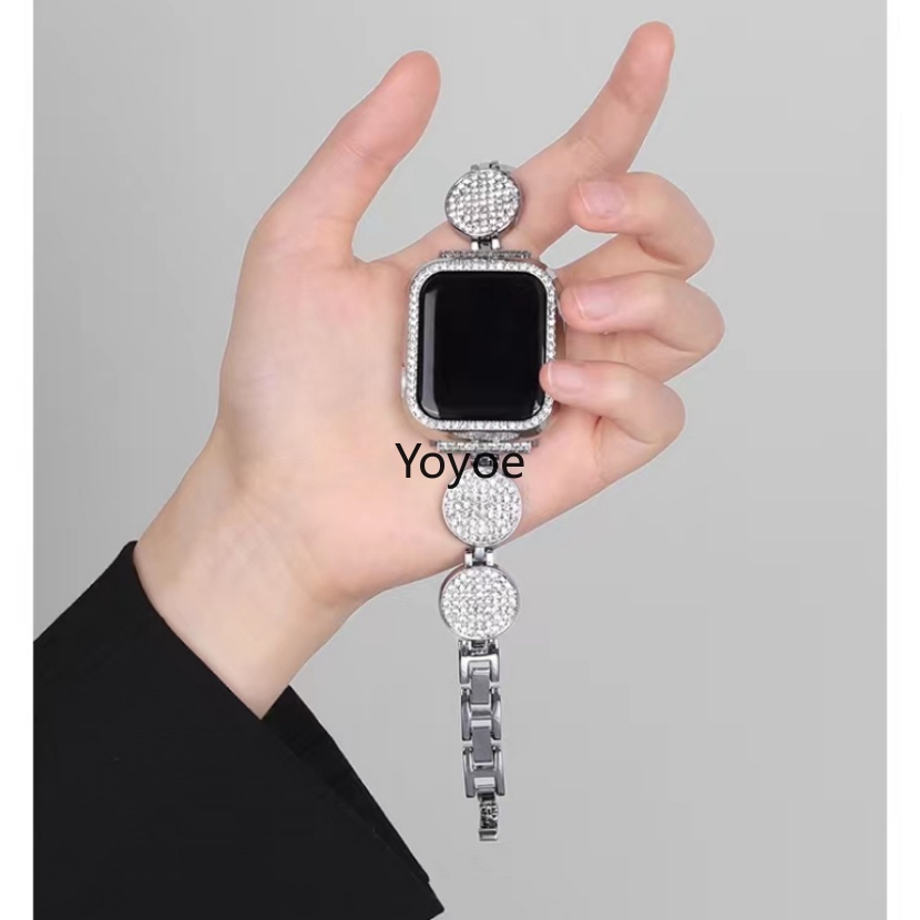 Dây Đeo Đồng Hồ Bằng Kim Loại 49mm 40mm 45mm 44mm 41mm 42mm 38mm Cho iwatch Series 8 / 7 SE 6 / 5 / 4