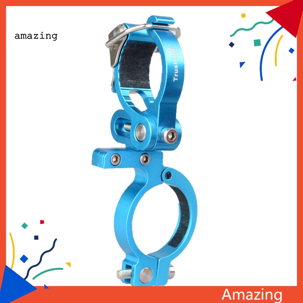 Kẹp Đỡ Đèn Pin CNC Gọn Nhẹ Chống Mài Mòn Cho Xe Đạp