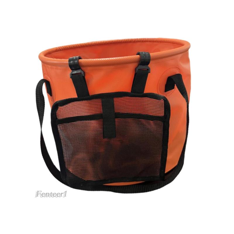 1 Xô Đựng Nước Có Thể Gấp Gọn Tiện Dụng Cho Hồ Bơi / Cắm Trại