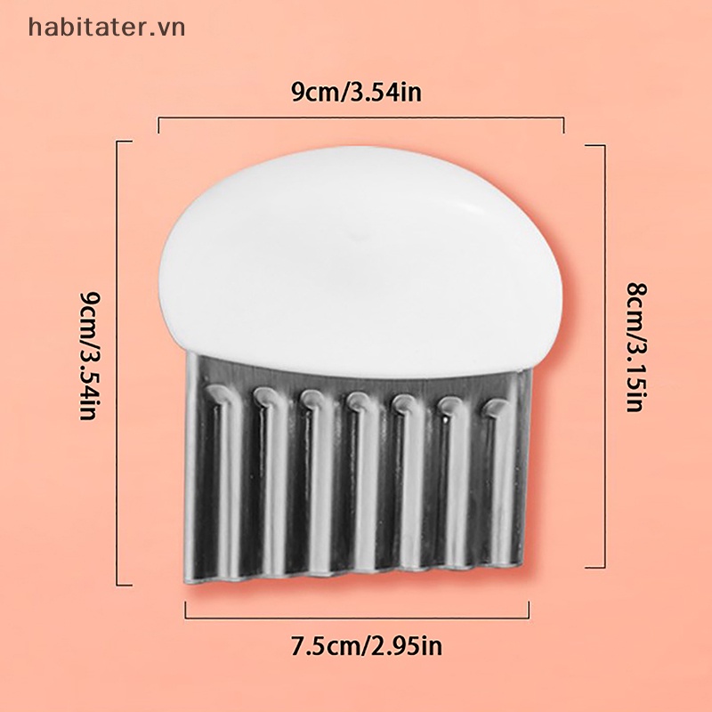 Dụng Cụ Cắt Khoai Tây Lượn Sóng Bằng Thép Không Gỉ