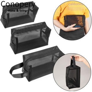 Conopery Túi đựng mỹ phẩm khóa kéo tiện dụng