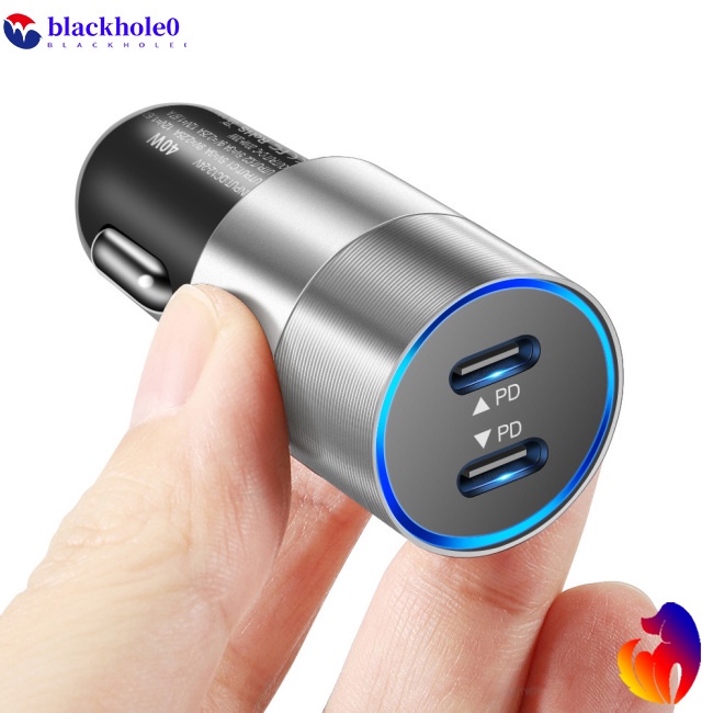 Trạm Sạc Nhanh Loại C 40w Hai Cổng Pd Tương Thích Với Iphone 13 12 11