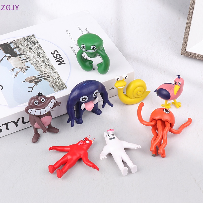 Set 8 Mô Hình Đồ Chơi Nhân Vật Hoạt Hình Garten Of Banban Bằng PVC Mới