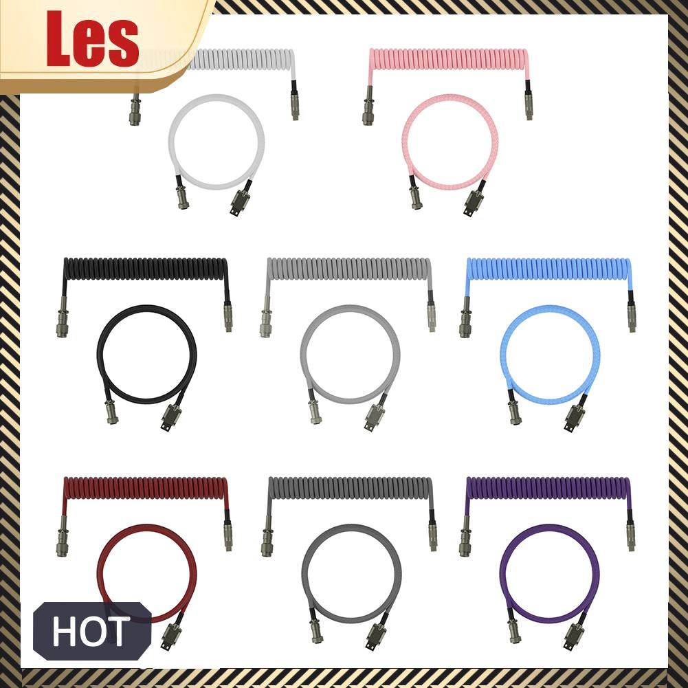 Dây Lò Xo Nối Dài 1.5m Chuyển Đổi Type C Sang USB