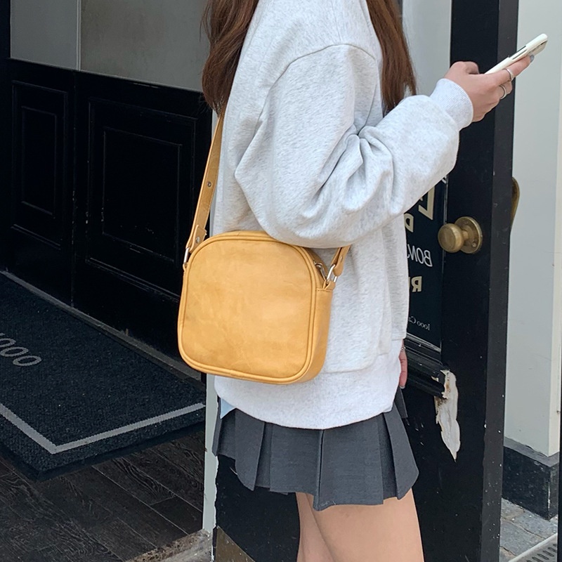 Túi Đeo Chéo Thiết Kế Đơn Giản Thời Trang Hàn Quốc Cho Nữ