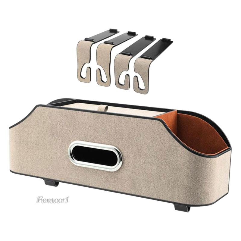 [Fenteer1] Giá Đỡ Cốc / Khăn Ăn Gắn Ghế Ngồi Xe Hơi Chống Mài Mòn Phong Cách