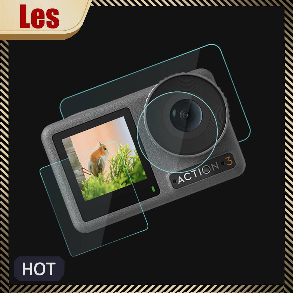 Kính Cường Lực Bảo Vệ Ống Kính Máy Ảnh Cho DJI Osmo Action 3