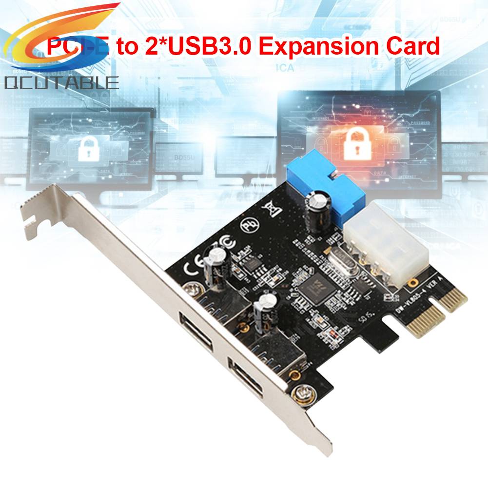 Thẻ Mở Rộng PCIE 2 Cổng USB 3.0 20Pin