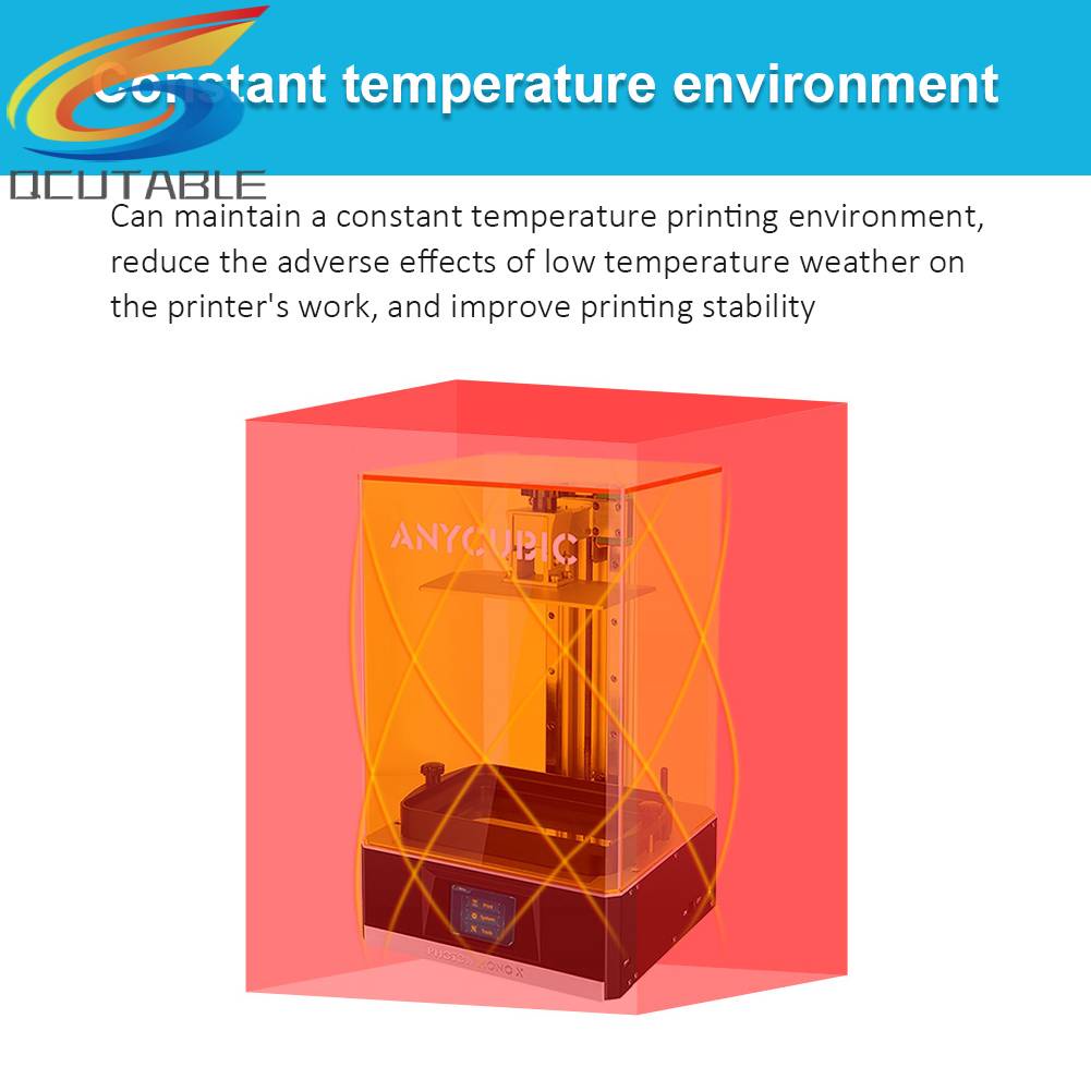 Vỏ Bọc Chống Bụi Cách Nhiệt Cho Máy In 3D Elegoo Saturn