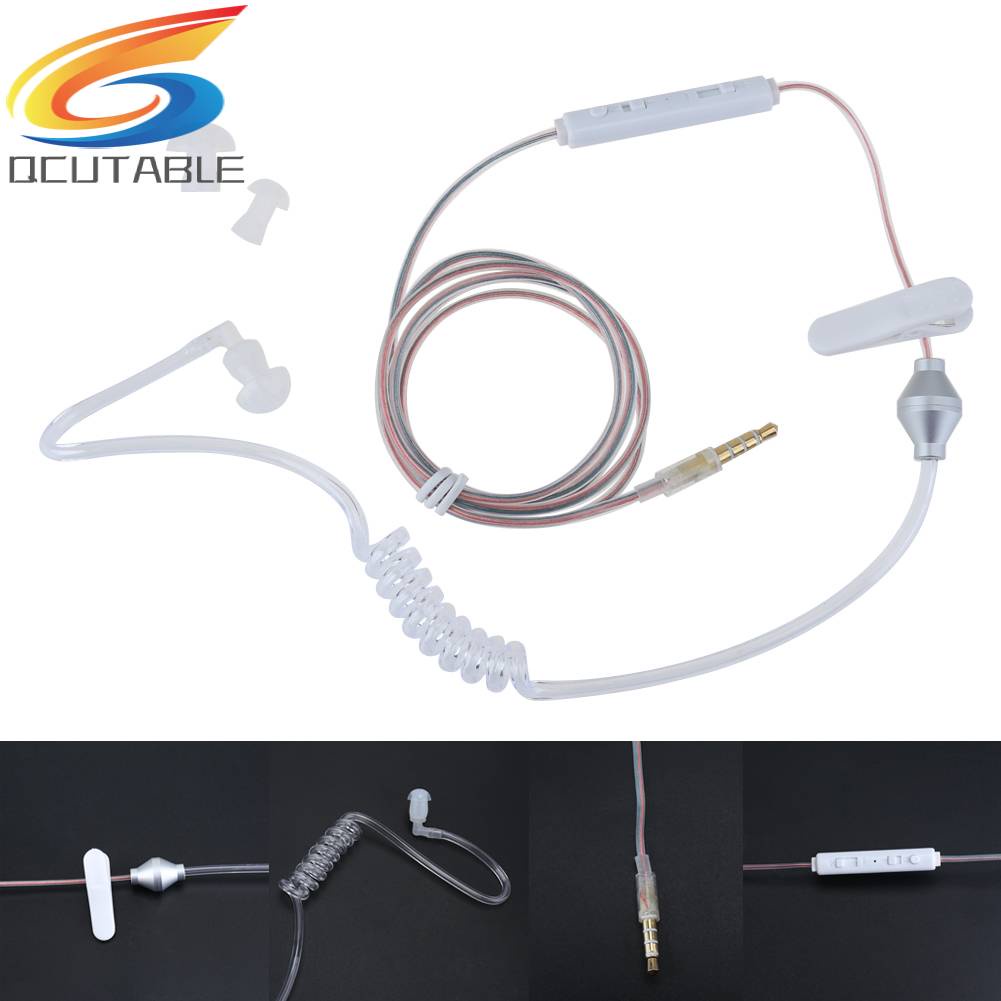 Tai Nghe Chống Bức Xạ Giắc Cắm 3.5mm Cho Điện Thoại Android PC