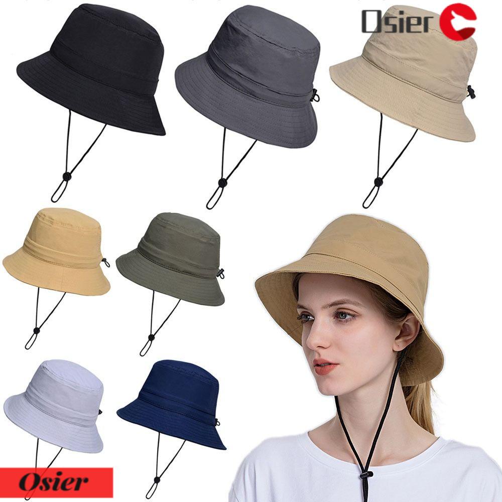 OSIER1 Nón Tai Bèo Kèm Dây Chống Tia UV / Gió Có Thể Gấp Gọn Tiện Dụng