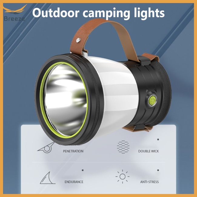 Đèn Cắm Trại Tiết Kiệm Năng Lượng Có Tay Cầm Tiện Lợi