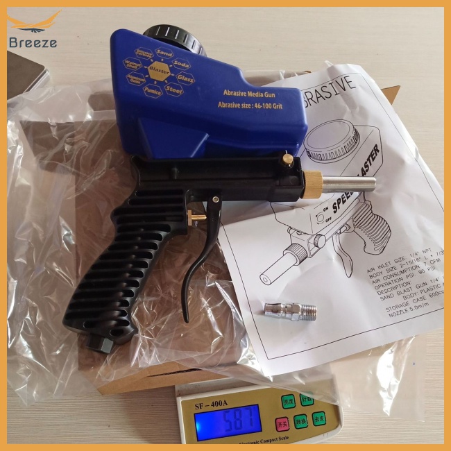 1 Máy Thổi Cát Cầm Tay Bằng ABS Chống Gỉ Sét