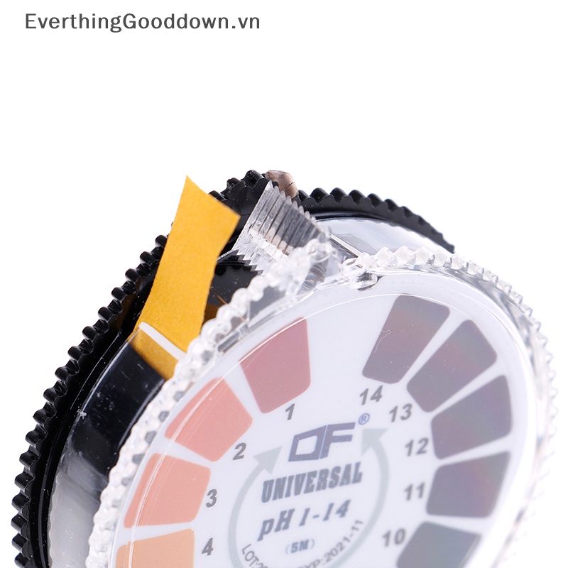 Everthinggooddown Dải Thử Nghiệm Kiểm Tra Nồng Độ ph 1-14 1 Cuộn / 5m