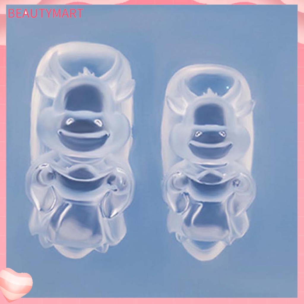 1 Bộ Khuôn Làm Móng Bằng Silicon Siêu Mềm Tái Sử Dụng Linh Hoạt Hình Trái Tim Dễ Dàng Tẩy Rửa