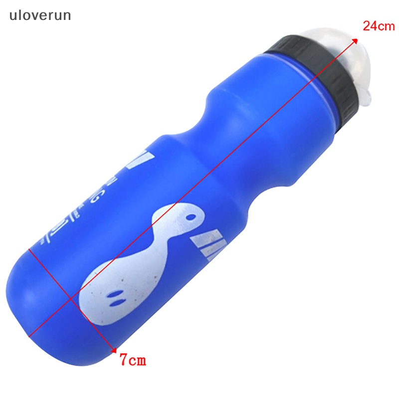 Uloverun Bình Nước 750ml Kèm Nắp Chống Bụi Tiện Dụng Khi Đi Xe Đạp vn