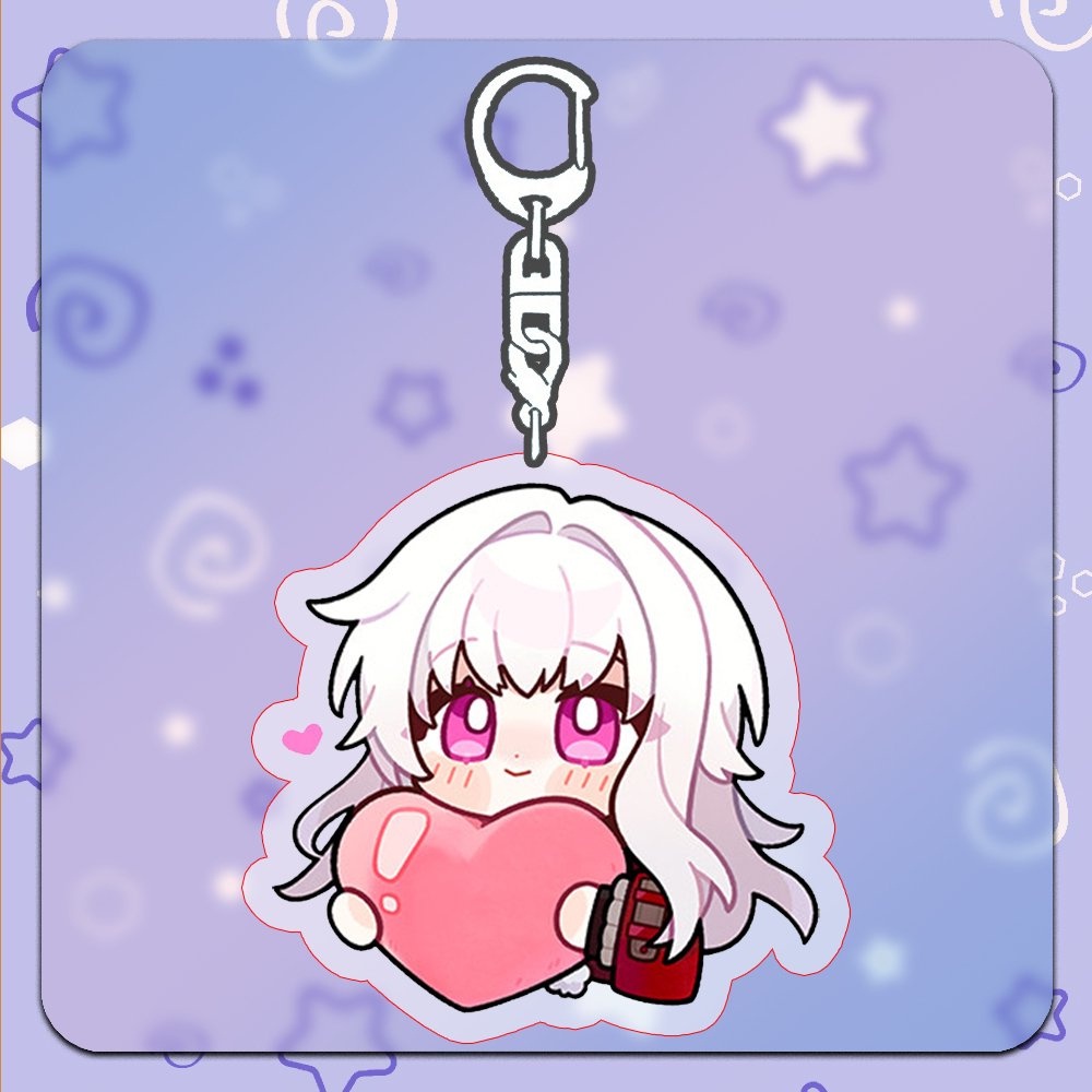 Móc khóa HONKAI IMPACT STAR RAIL ver CẢM XÚC in hình game chibi anime mica trong acrylic xinh xắn