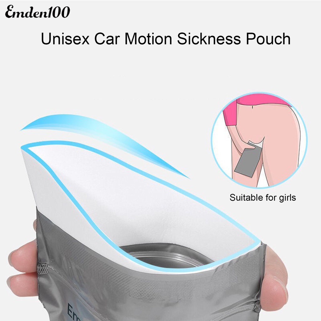 Túi Đi Vệ Sinh Khẩn Cấp 700ml Tiện Lợi Cho Xe Ô Tô