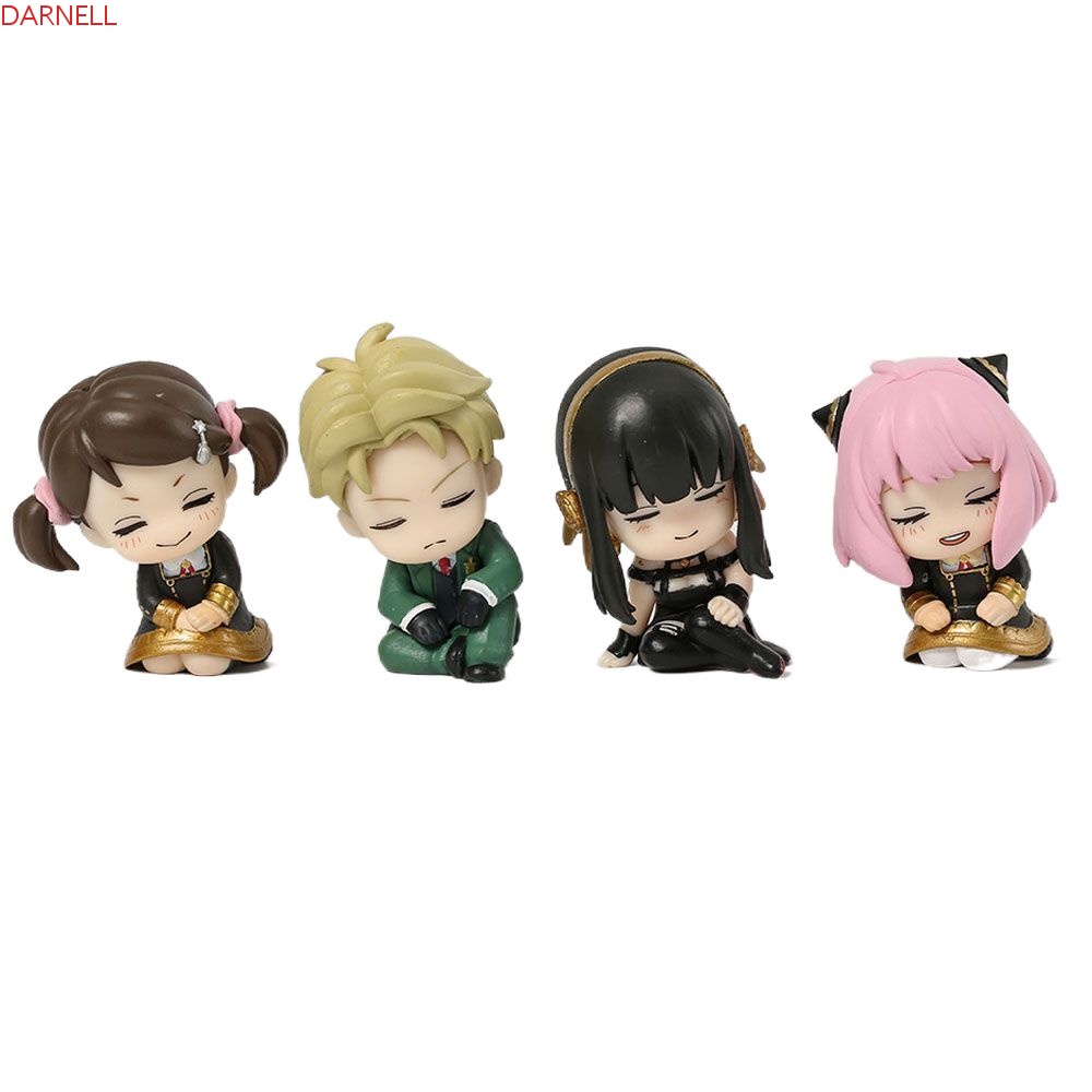 DARNELL Mô Hình Nhân Vật Phim Hoạt Hình Spyxfamily Action Bằng PVC