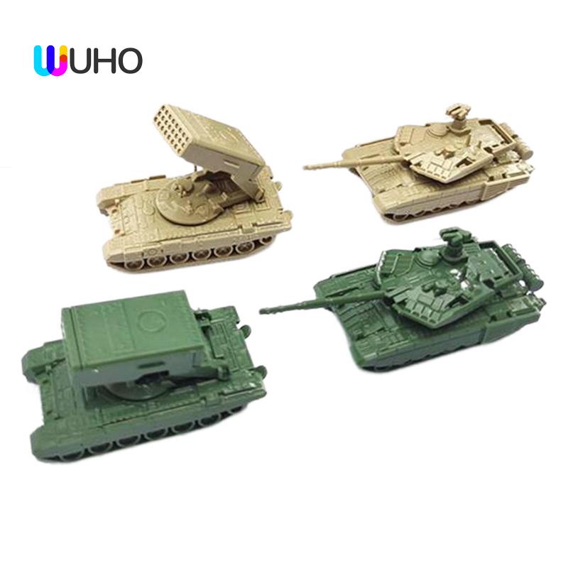 Set 4 Mô Hình Xe Tăng Tên Lửa Tỉ Lệ 1 / 144