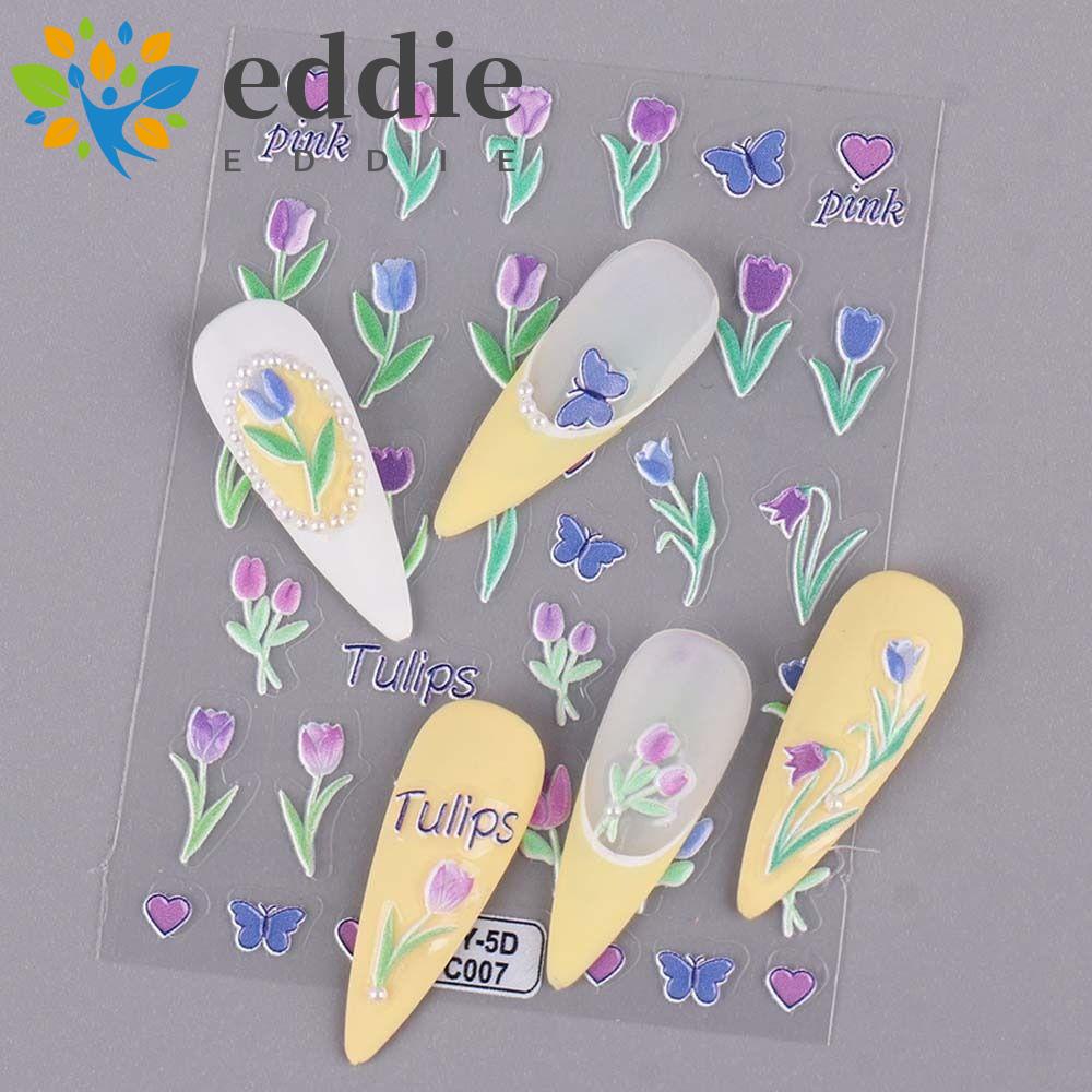 Bộ 26 Miếng Dán Trang Trí Móng Tay Nhiều Màu Sắc Dành Cho Nữ