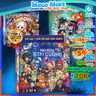 Khu rừng Kim Cương, Siêu Thú Ngân Hà, Cuộc đua Sao chổi, BoardGame Lớp học mật ngữ