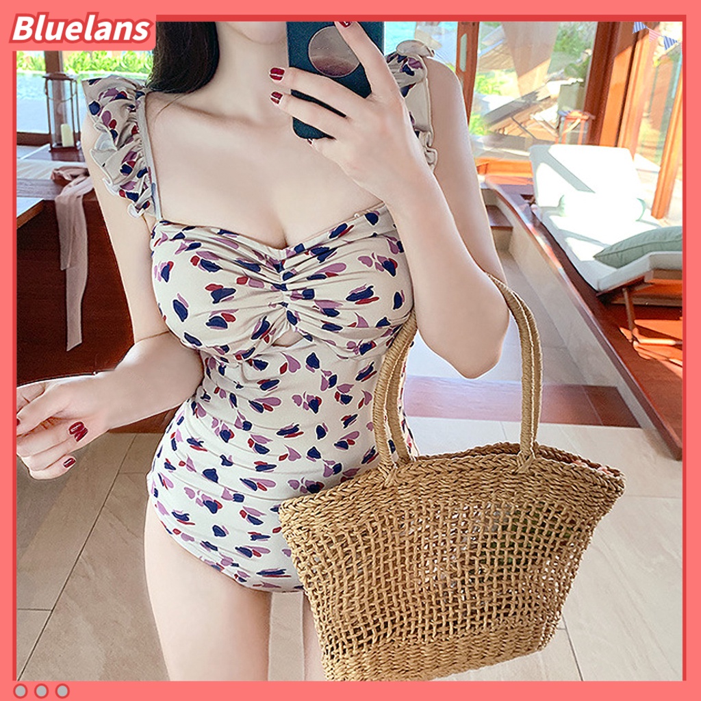 Bộ Đồ Bơi Hai Mảnh Bằng Polyester Không Tay Thoải Mái Quyến Rũ Cho Nữ