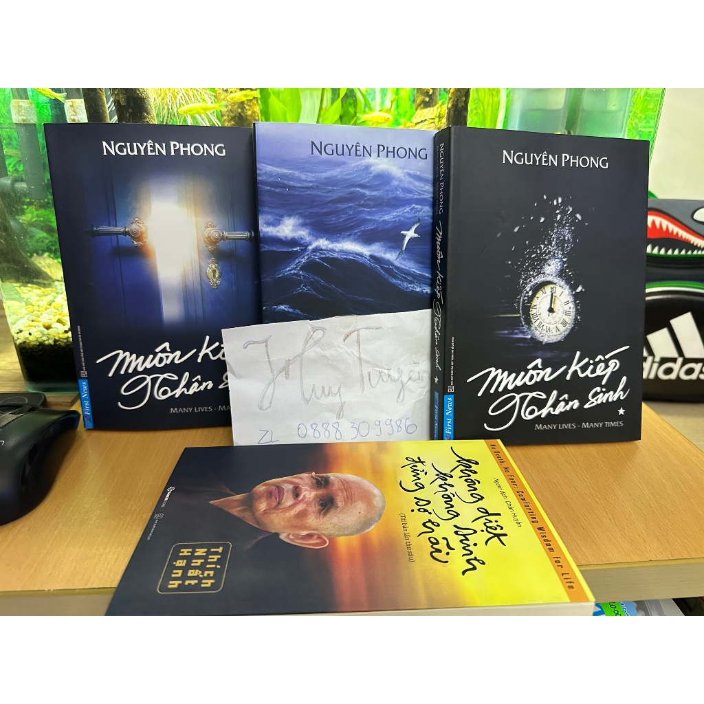 Sách - Muôn Kiếp Nhân Sinh + Ko Diệt Ko Sinh Đừng Sợ Hãi