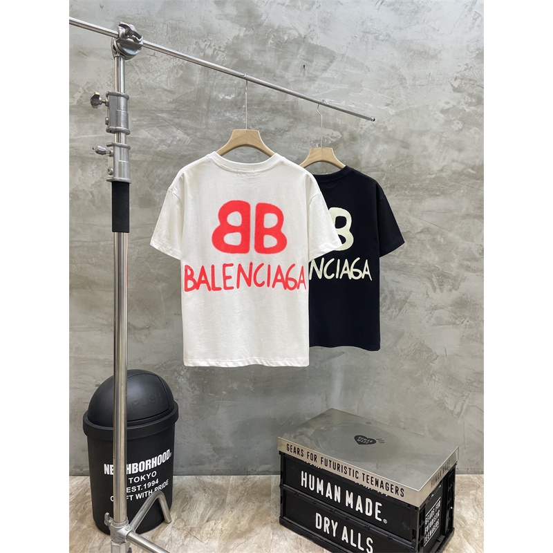 Áo Thun Cộc Tay Hai Mặt In Họa Tiết Graffiti Phát Sáng Cho Nam Và Nữ Lyikey7U