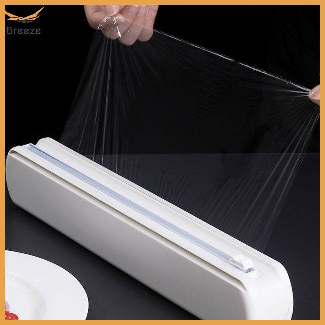 Dụng Cụ Cắt Màng Bọc Thực Phẩm Kèm 12 Cốc Hút Có Thể Điều Chỉnh Và Tái Sử Dụng