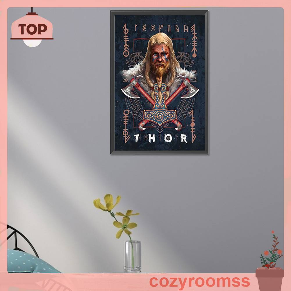 Tranh Đính Đá Kim Cương Toàn Bộ 5D DIY Hình Thor