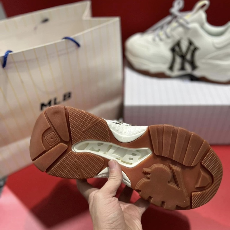 Giày thể thao sneaker MLB 1:1 LA, BOSTON, NY ĐEN VÀNG nam nữ FULL phụ kiên tặng box