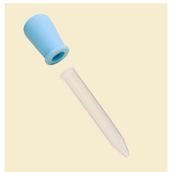 Ống Hút Sữa, Bón Thuốc Cho Bé Loại 5ml silicon đầu mềm