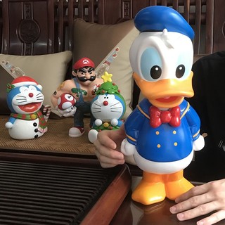 Mô hình đồ chơi nhân vật hoạt hình chuột mickey vịt donald cỡ lớn trang trí nhà cửa