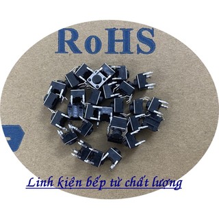 (20 cái) Nút vuông 4 chân 6x6x5 Mới !