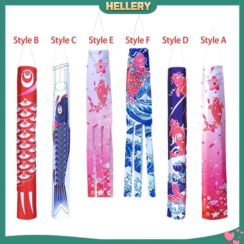 Cờ Treo Tường Hình Cá 140cm Phong Cách Nhật Bản Trang Trí Quán Bar / Sushi