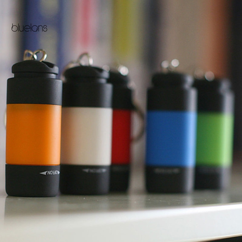 Móc Khóa Đèn Pin LED Mini Sạc USB Bỏ Túi Tiện Dụng