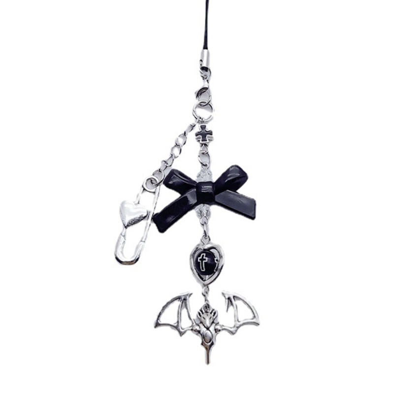 Dây Đeo Điện Thoại Họa Tiết Trái Tim Thắt Nơ Mojito Ngọt Ngào Xinh Xắn