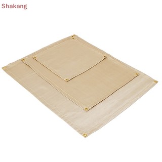 Skk cắm trại ngoài trời vải chống cháy bbq sợi thủy tinh cháy chăn cách nhiệt thảm chống cháy sợi thủy tinh skk