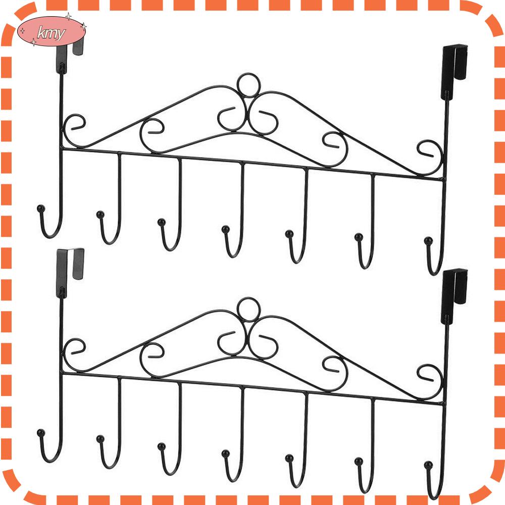 Krny Set 2 Móc Treo Quần Áo / Mũ / Túi Xách / Áo Khoác Ngoài Chống Trầy Xước Cho Phòng Tắm / Phòng Ngủ