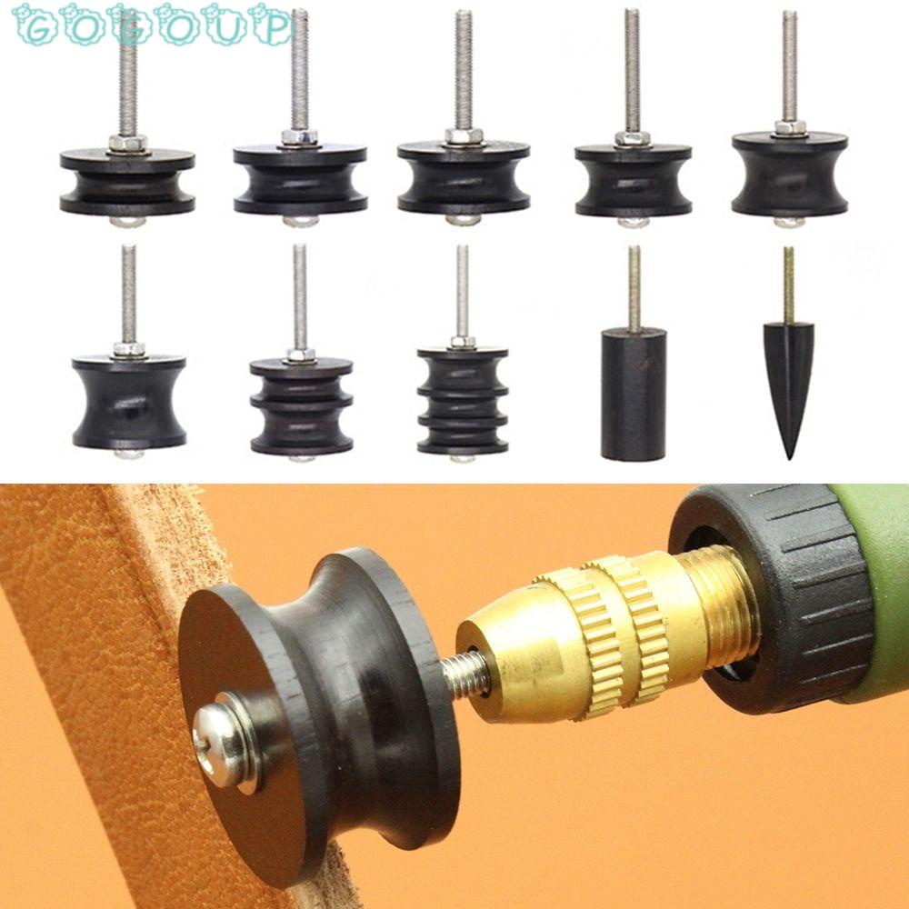 Đầu Đánh Bóng Đồ Da Thủ Công Bằng Gỗ Mun Chuyên Dụng