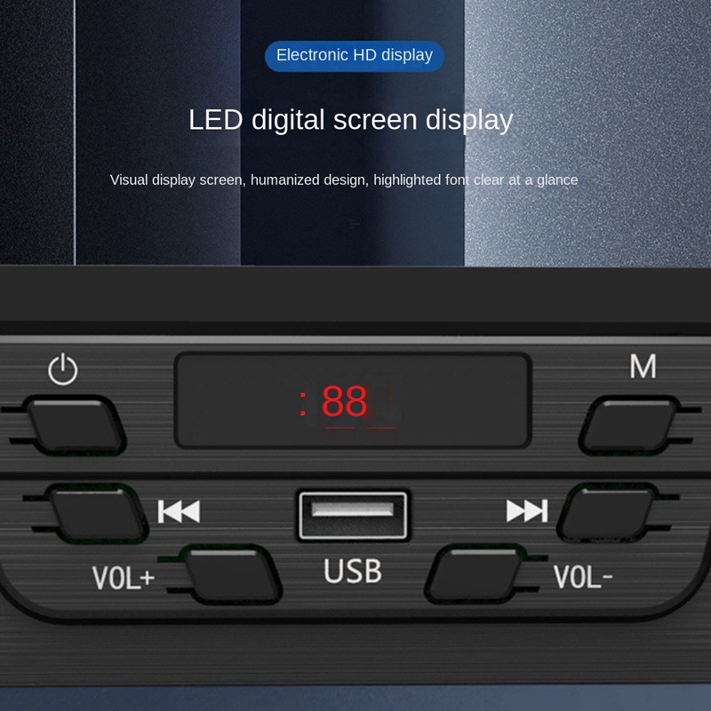 1 Máy Nghe Nhạc mp3 mp3 bluetooth Không Mất Dành Cho Xe Tải Xây Dựng