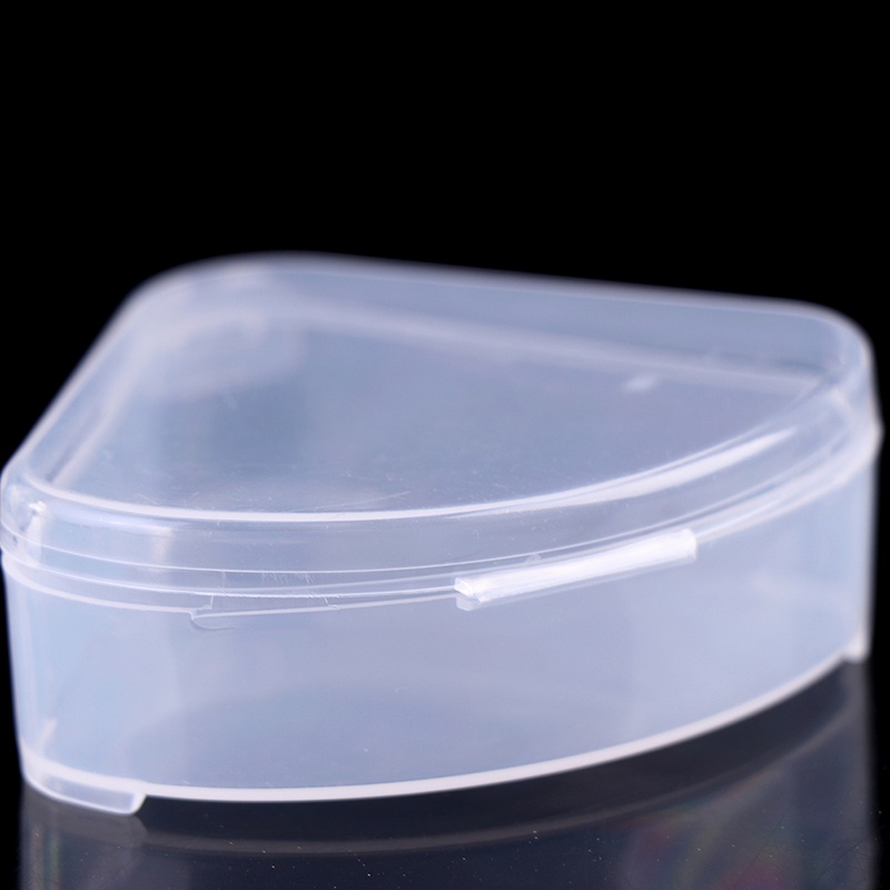 Túi Đựng Mút Trang Điểm Trong Suốt Hình Tam Giác Tiện Dụng