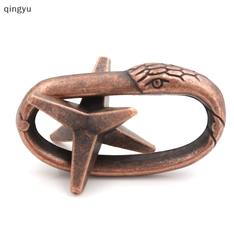 Đồ Chơi Xếp Hình Bằng Kim Loại Cổ Điển Phát Triển IQ Cho Người Lớn Và Trẻ Em