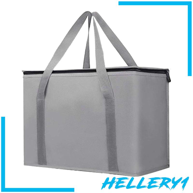 Túi Mua Sắm Cách Nhiệt Bằng Vải Không Dệt Có Khóa Kéo Di Động Đa Ứng Dụng