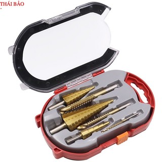 Mũi khoan sắt inox,mũi khoan tháp đa năng 8-32 khoan gỗ 3-6-8 khoan inox thái bảo