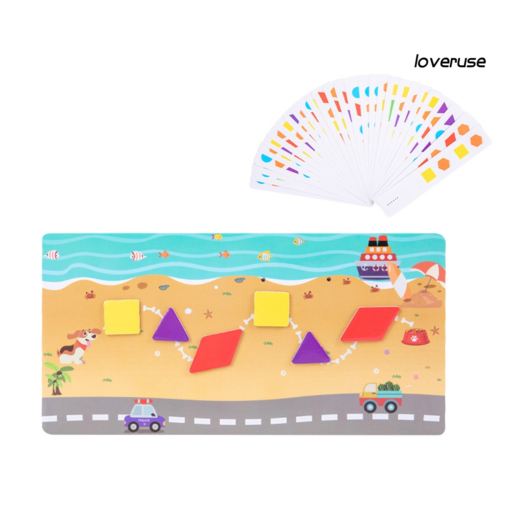 1 Set Đồ Chơi Di Chuyển Bằng Gỗ Nhiều Màu Sắc Vui Nhộn Cho Bé
