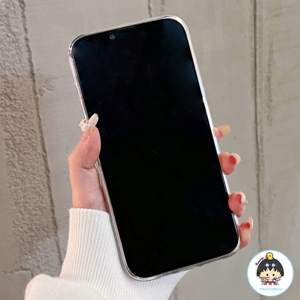 Ốp Điện Thoại TPU Mềm Trong Suốt Chống Rơi Chống Trượt Có Vòng Đỡ Hình Hoa Nhỏ Cho IPhone 11 12 13 14 Pro Max