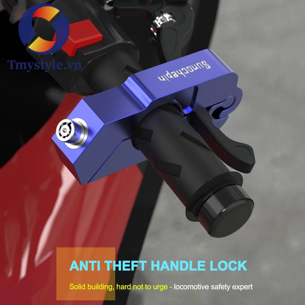 Khóa An Toàn Bằng Hợp Kim Nhôm Chống Nước Chống Ăn Mòn Kèm 2 Chìa Khóa Cho Xe Đạp